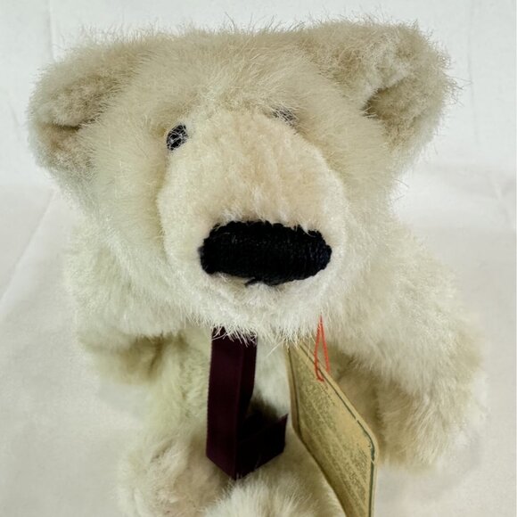 Boyd’s Bears Archive Collection Tinkin II White Polar Bear w Bow Christmas #5801 - Picture 3 of 8